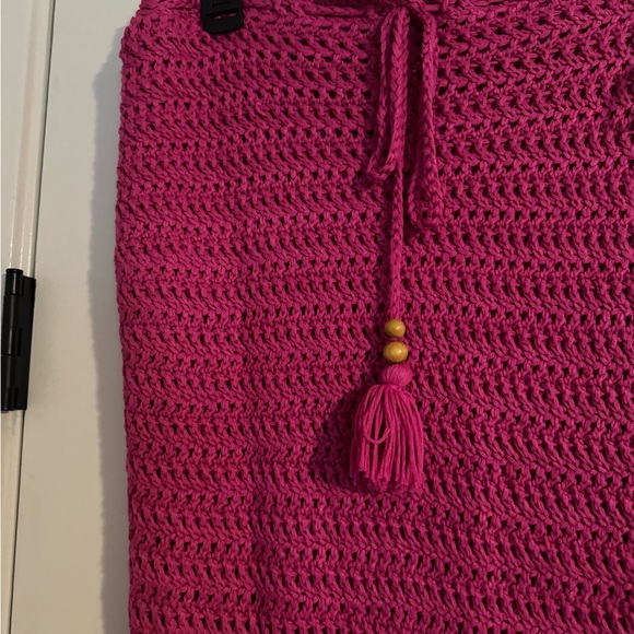 Pink Crochet Two-Piece Set - Picture 4 of 10